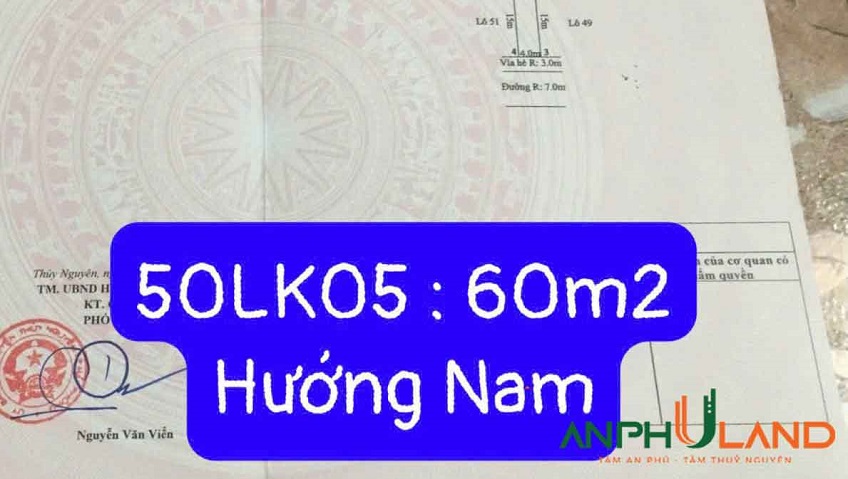 Cần bán duy nhất 1 lô TĐC Áp Tràn, Phường Thủy Nguyên ( xã Dương Quan), TP Hải Phòng